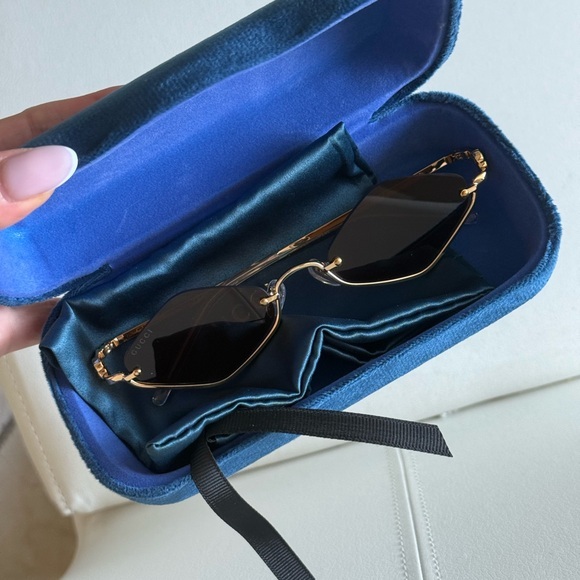 Gucci Accessories - Gucci Women's Gold and Black Sunglasses